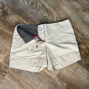Express Mid-rise Khaki Shorts